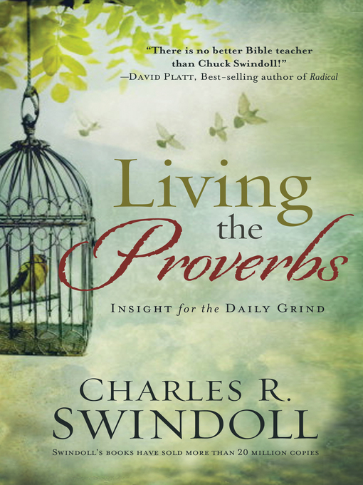 Title details for Living the Proverbs by Charles R. Swindoll - Available
